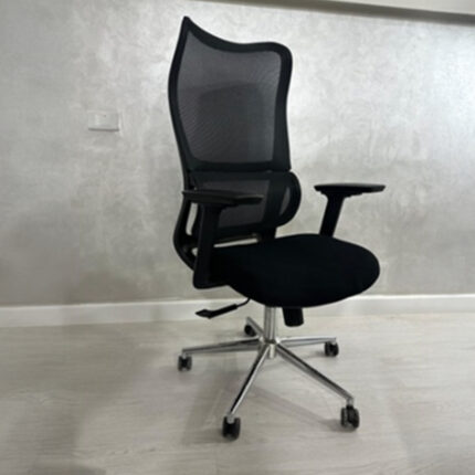 High mesh chair BLACK
