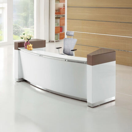 Reception counter Off white